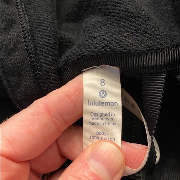 Lululemon Cool & Collected Jacket in Black Size 8 - Picture 4 of 6
